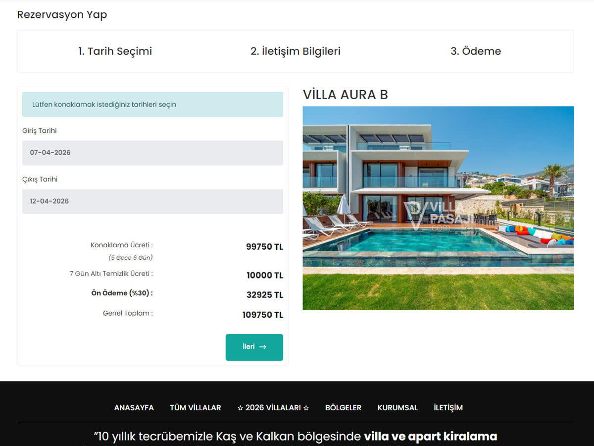 Bungalov Kiralama Sitesi